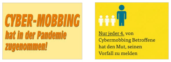 Cybermobbing hat in der Pandemie zugenommen!!!